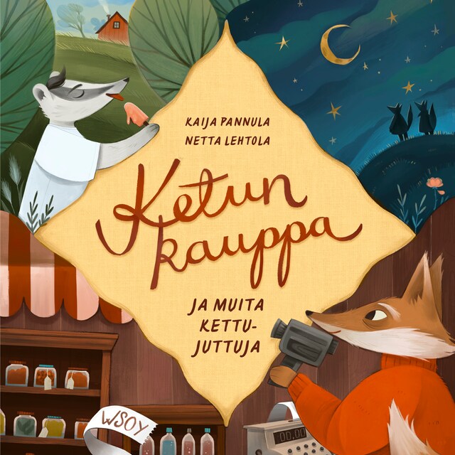 Couverture de livre pour Ketun kauppa ja muita kettujuttuja