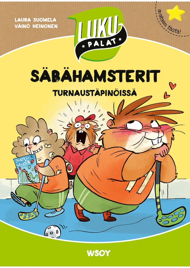 Book cover for Säbähamsterit turnaustäpinöissä (e-äänikirja)
