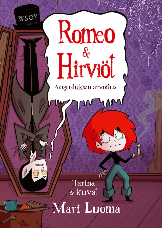 Buchcover für Romeo & Hirviöt. Augustuksen arvoitus