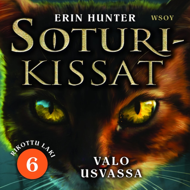 Book cover for Soturikissat: Rikottu laki 6: Valo usvassa