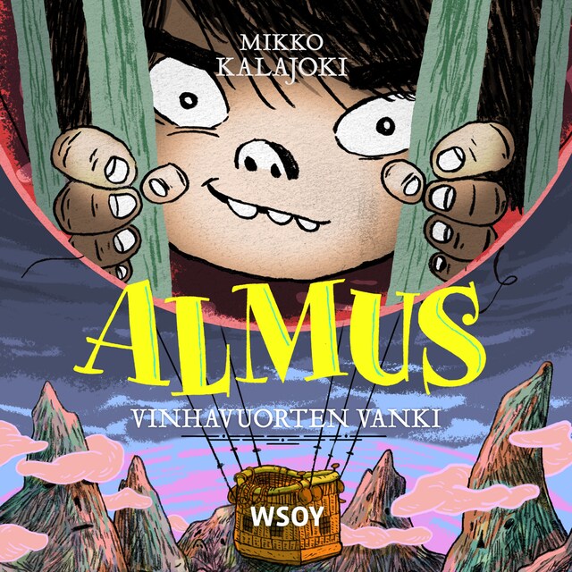 Almus: Vinhavuorten vanki Book cover for Almus: Vinhavuorten vanki