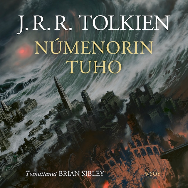 Book cover for Númenorin tuho