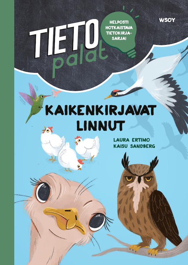 Book cover for Tietopalat: Kaikenkirjavat linnut (e-äänikirja)