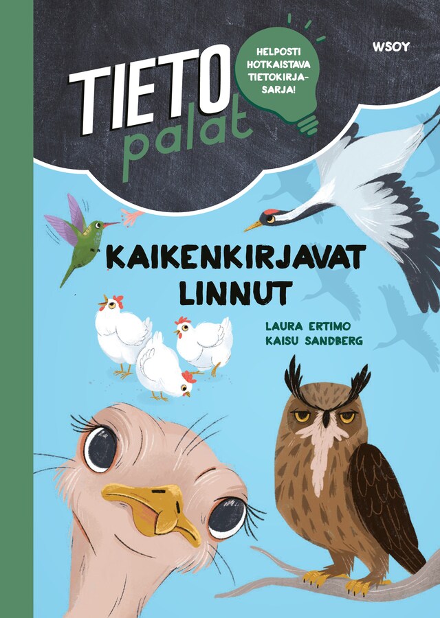 Boekomslag van Tietopalat: Kaikenkirjavat linnut (e-äänikirja)