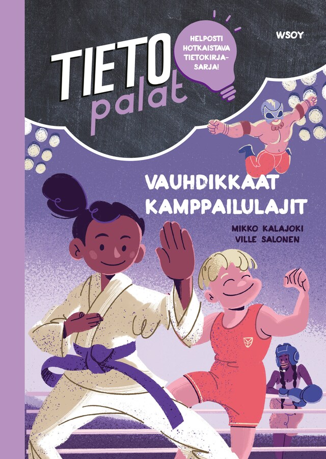 Couverture de livre pour Tietopalat: Vauhdikkaat kamppailulajit (e-äänikirja)