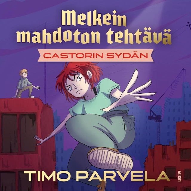 Couverture de livre pour Melkein mahdoton tehtävä - Castorin sydän