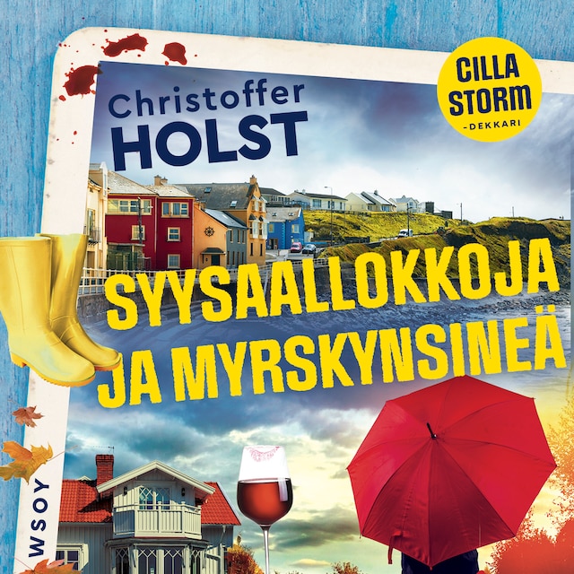 Book cover for Syysaallokkoja ja myrskynsineä