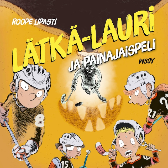 Buchcover für Lätkä-Lauri ja painajaispeli
