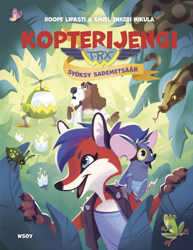 Buchcover für Kopterijengi T-RX 5: Syöksy sademetsään (e-äänikirja)