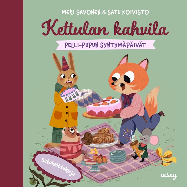 Book cover for Kettulan kahvila: Pelli-pupun syntymäpäivät