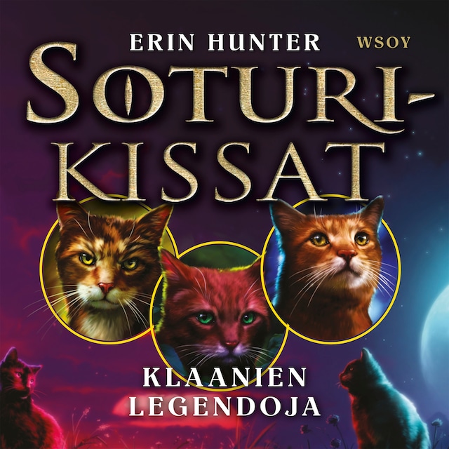 Book cover for Soturikissat: Klaanien legendoja