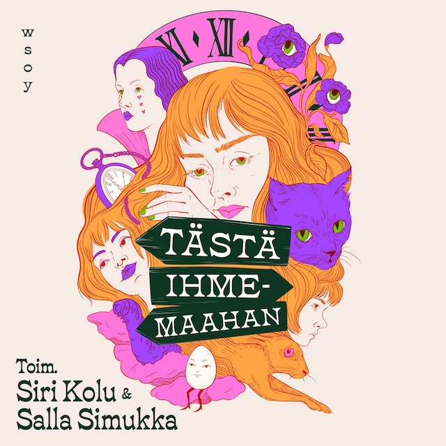 Book cover for Tästä Ihmemaahan