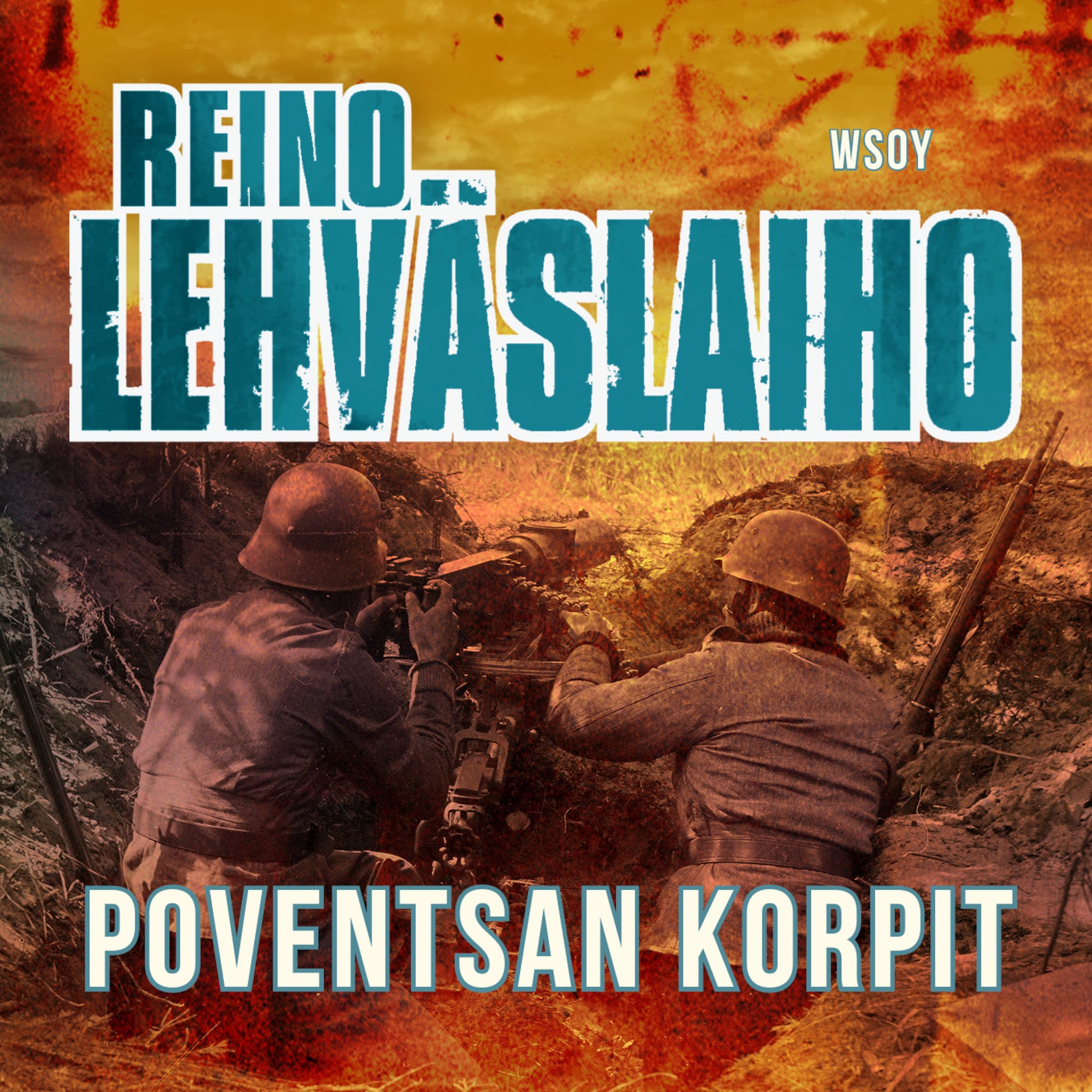 Äänikirjan Poventsan korpit kansikuva