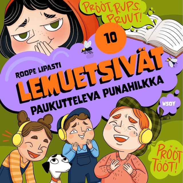 Buchcover für Lemuetsivät 10: Paukutteleva Punahilkka