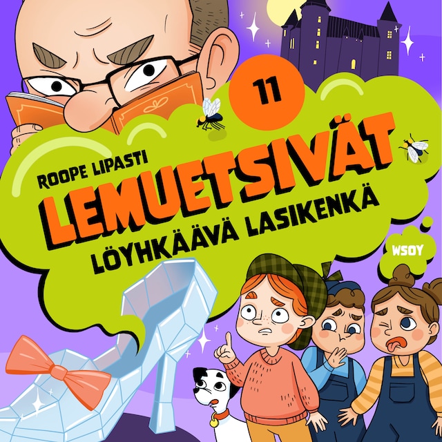 Book cover for Lemuetsivät 11: Löyhkäävä lasikenkä