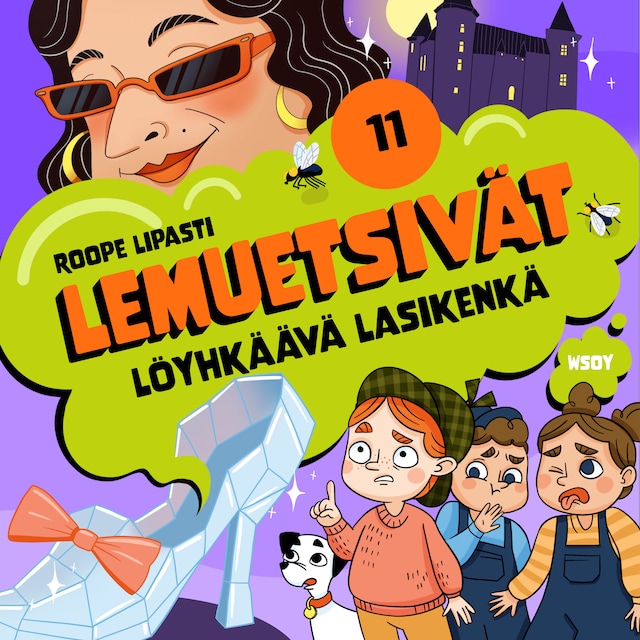 Okładka książki dla Lemuetsivät 11: Löyhkäävä lasikenkä