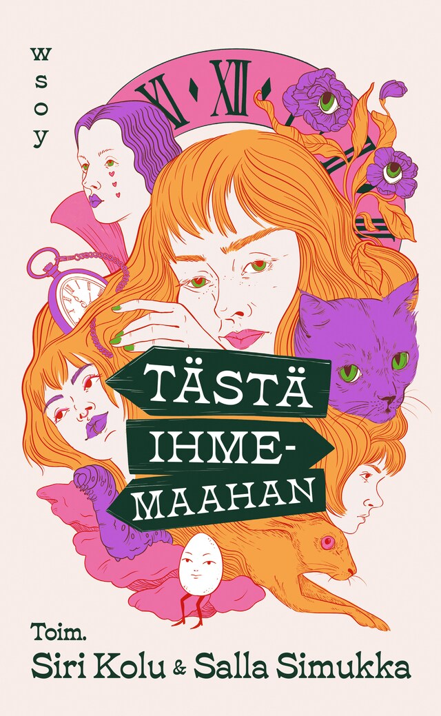 Book cover for Tästä Ihmemaahan