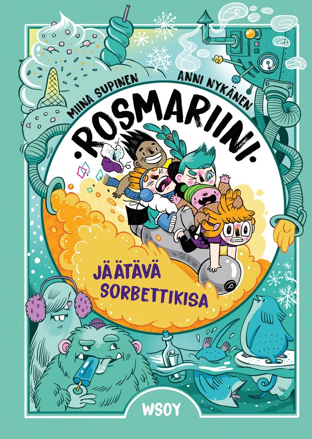 Boekomslag van Rosmariini: Jäätävä sorbettikisa (e-äänikirja)