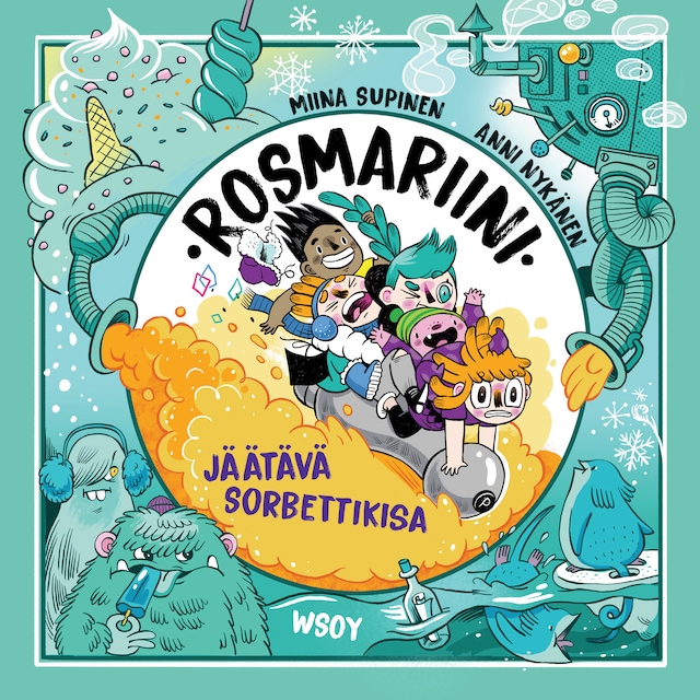 Copertina del libro per Rosmariini: Jäätävä sorbettikisa