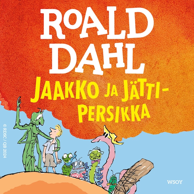 Buchcover für Jaakko ja jättipersikka