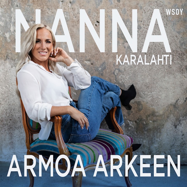 Kirjankansi teokselle Armoa arkeen