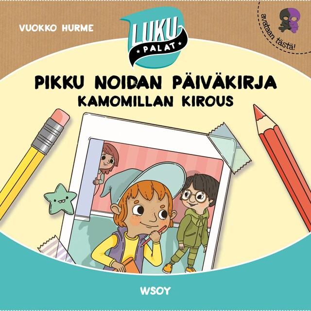 Book cover for Pikku noidan päiväkirja: Kamomillan kirous