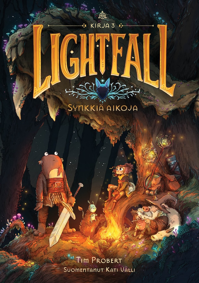 Buchcover für Lightfall 3: Synkkiä aikoja