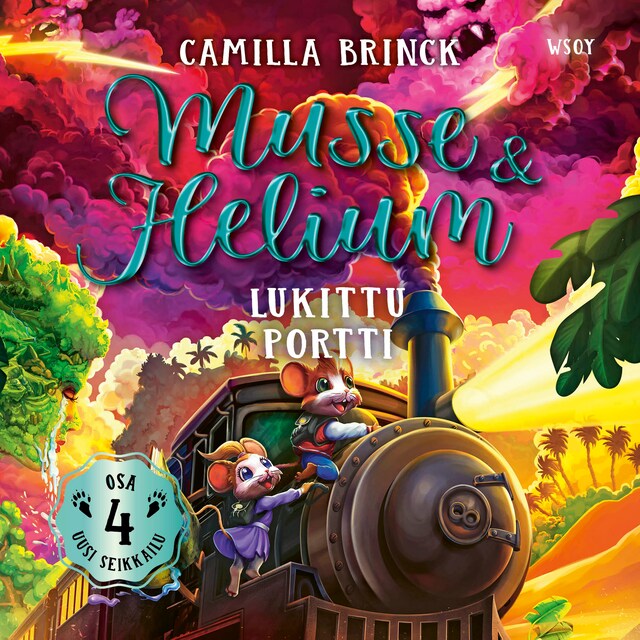 Boekomslag van Musse ja Helium Uusi seikkailu 4: Lukittu portti