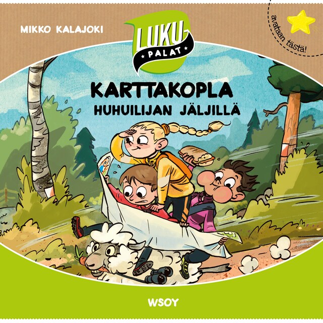 Karttakopla huhuilijan jäljillä Book cover for Karttakopla huhuilijan jäljillä