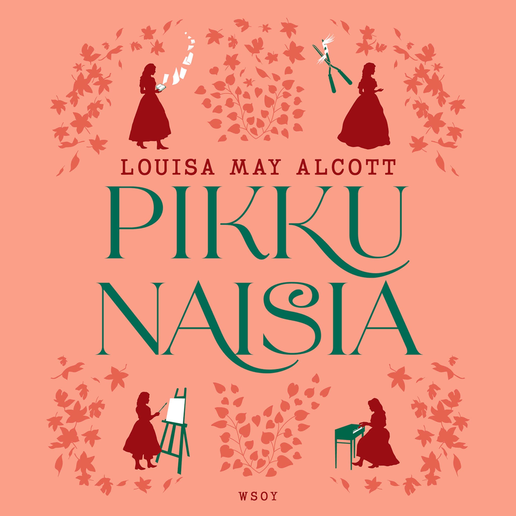 Äänikirjan Pikku naisia kansikuva