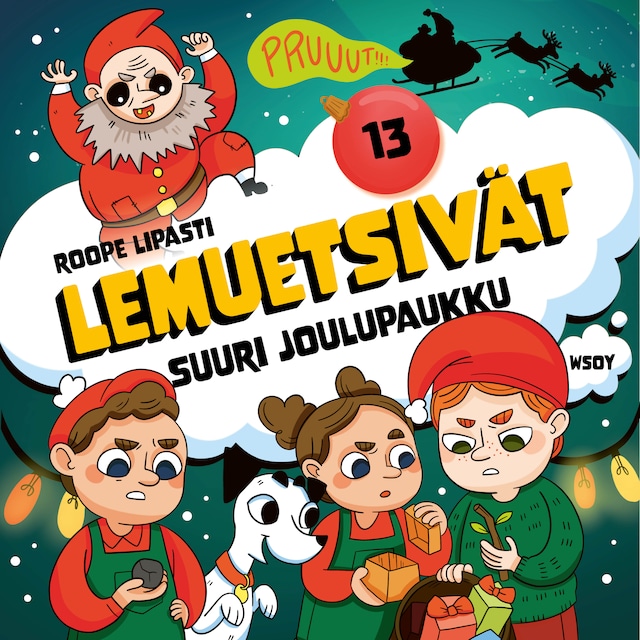 Book cover for Lemuetsivät 13: Suuri joulupaukku