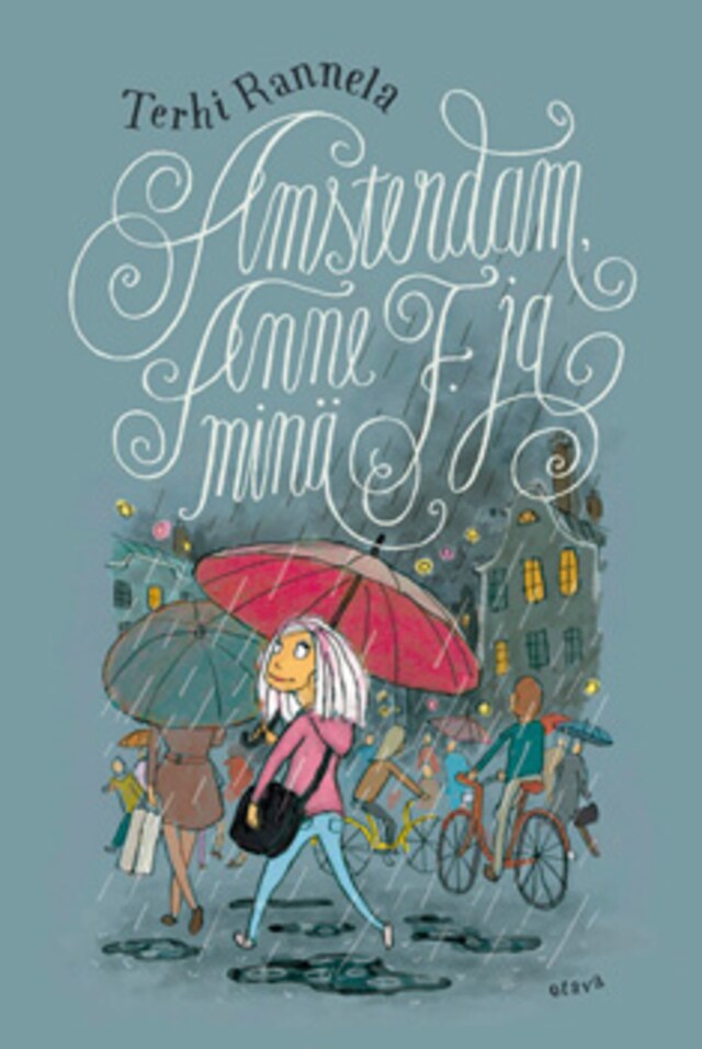 Portada de libro para Amsterdam, Anne F. ja minä