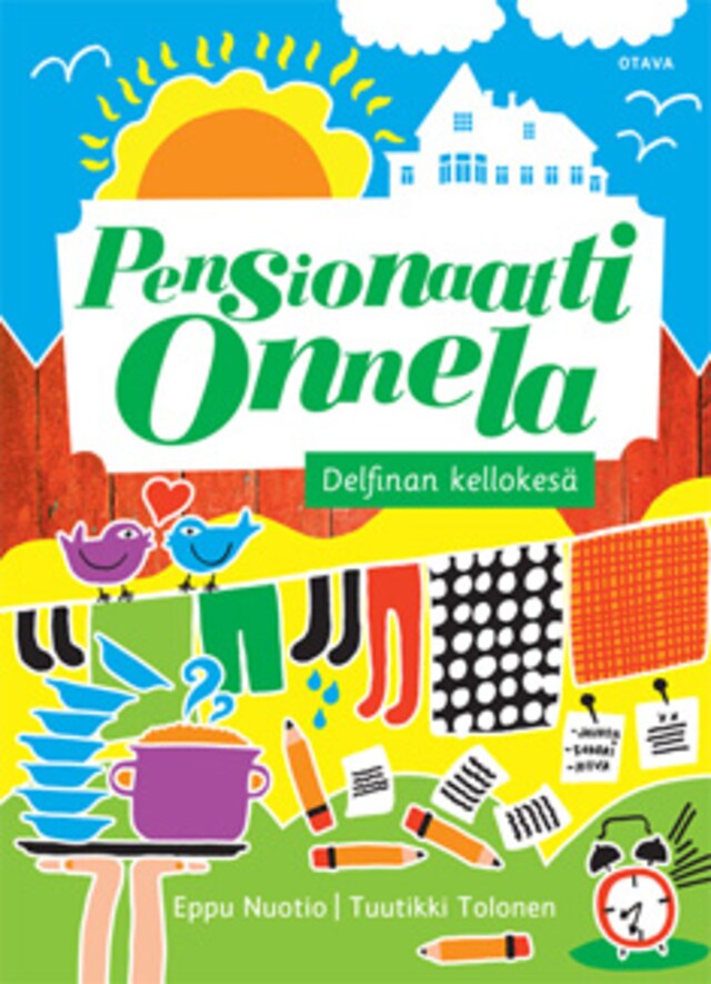 Copertina del libro per Delfinan kellokesä