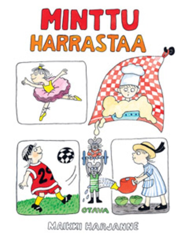 Book cover for Minttu harrastaa