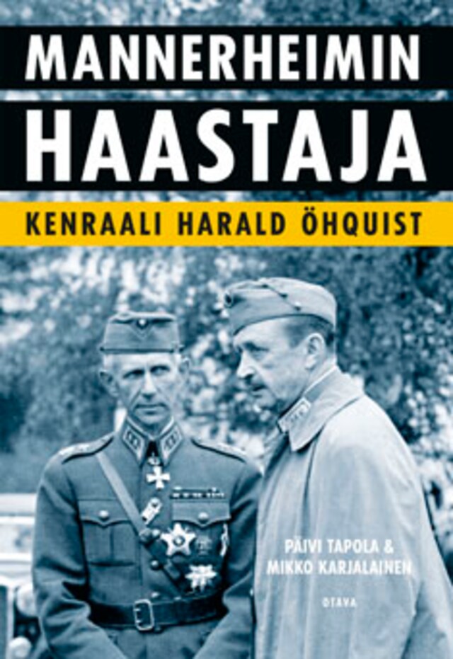 Book cover for Mannerheimin haastaja