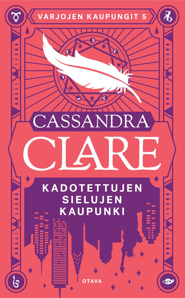 Copertina del libro per Kadotettujen sielujen kaupunki