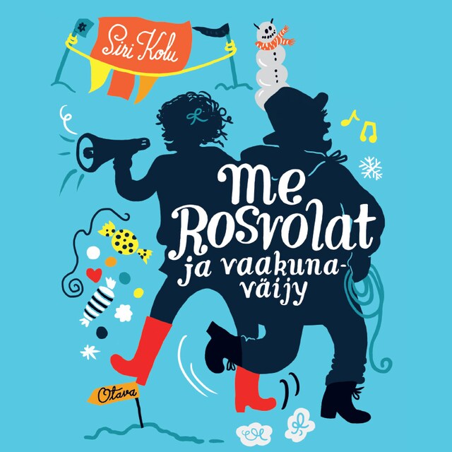 Book cover for Me Rosvolat ja vaakunaväijy