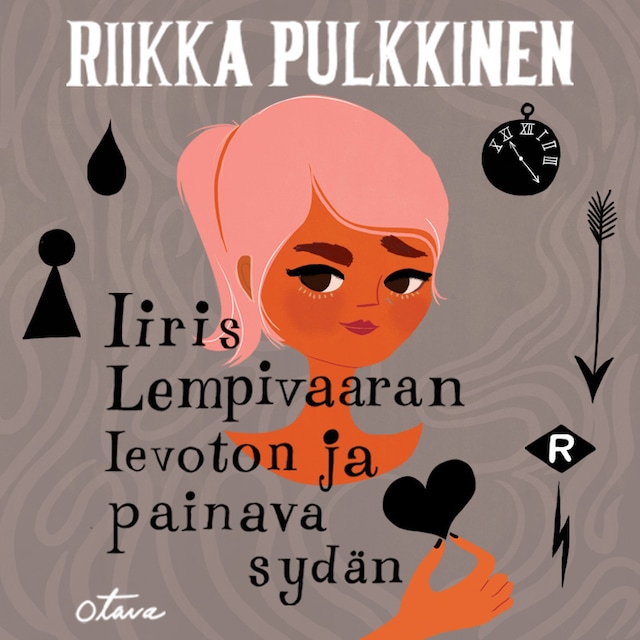Book cover for Iiris Lempivaaran levoton ja painava sydän