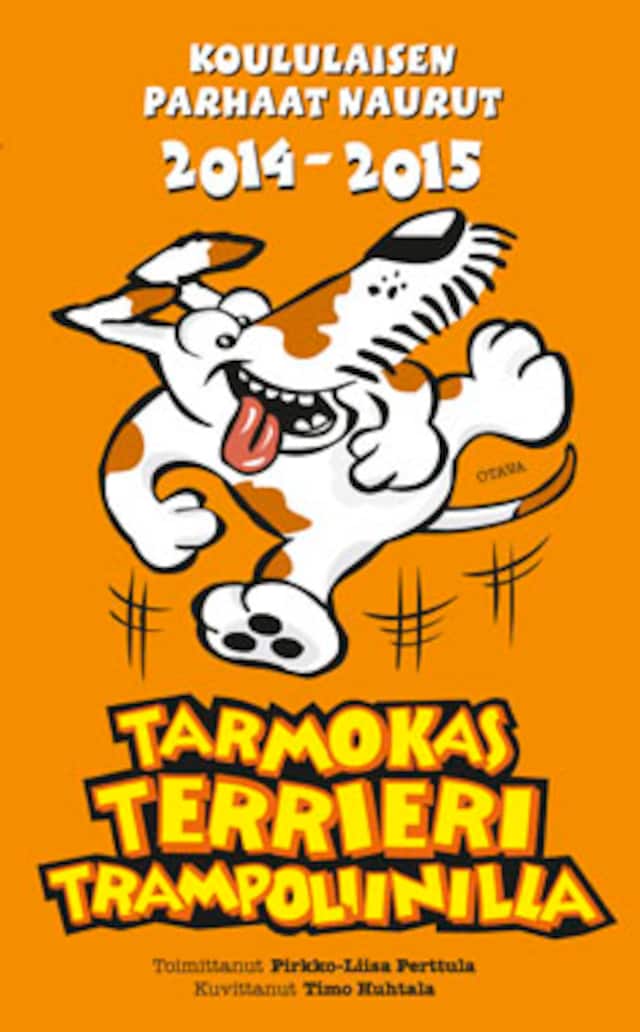 Okładka książki dla Tarmokas terrieri trampoliinilla