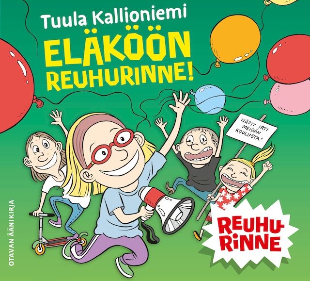Book cover for Eläköön Reuhurinne!