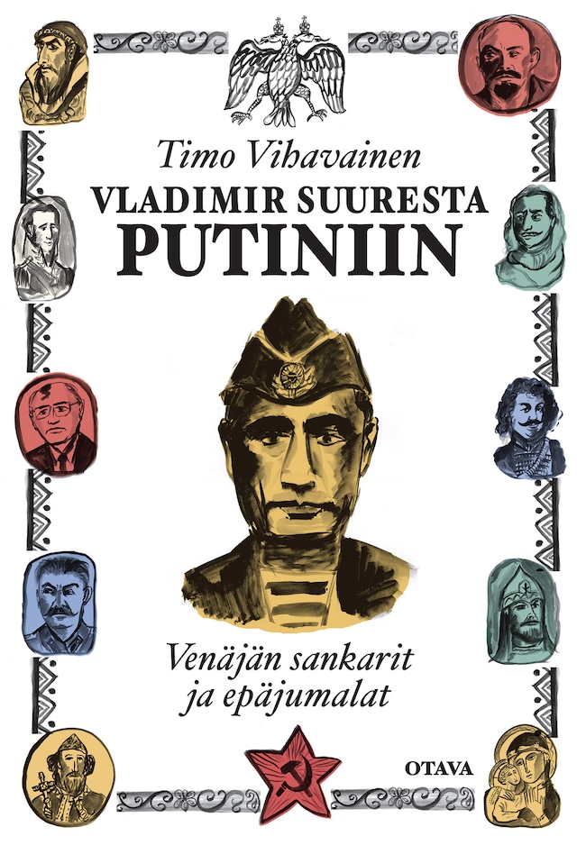 Kirjankansi teokselle Vladimir Suuresta Putiniin