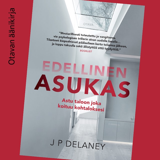 Book cover for Edellinen asukas