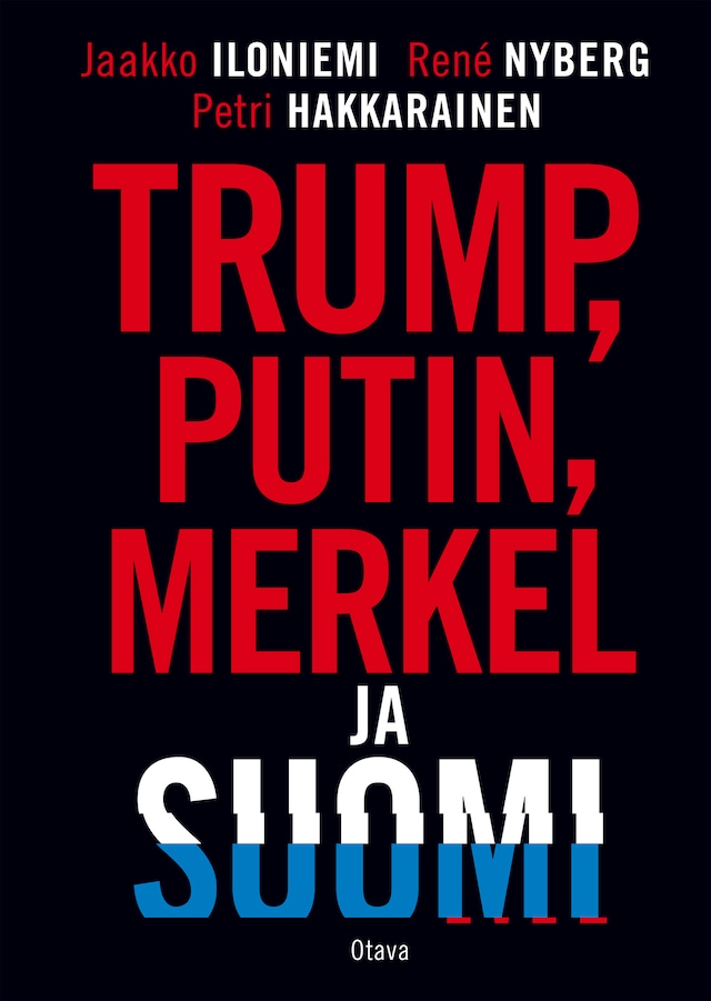 Buchcover für Trump, Putin, Merkel ja Suomi