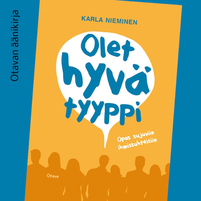 Book cover for Olet hyvä tyyppi