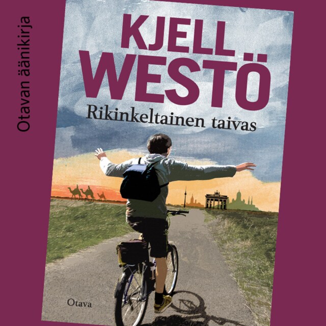 Book cover for Rikinkeltainen taivas