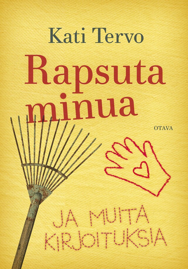 Book cover for Rapsuta minua ja muita kirjoituksia