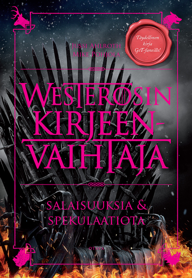 Book cover for Westerosin kirjeenvaihtaja