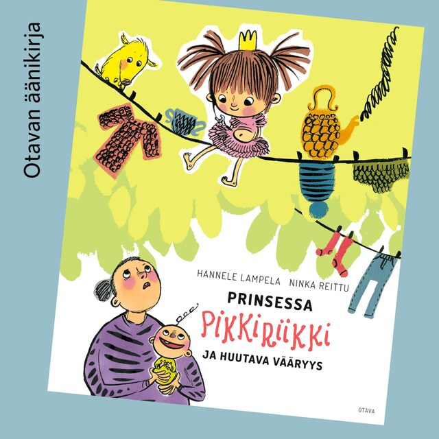 Book cover for Prinsessa Pikkiriikki ja huutava vääryys