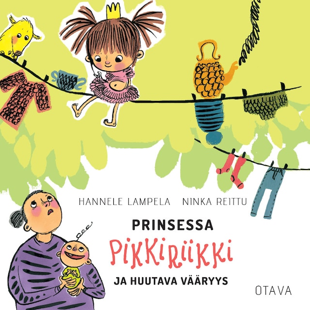 Book cover for Prinsessa Pikkiriikki ja huutava vääryys