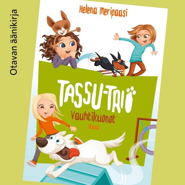 Boekomslag van Tassu-trio - Vauhtikuonot